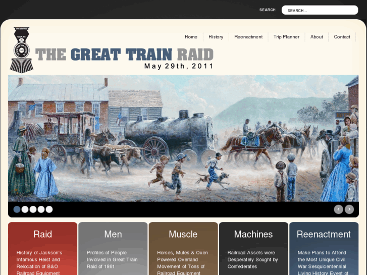 www.greattrainraid.com