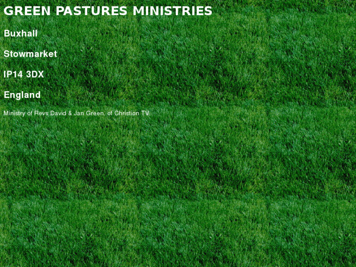 www.greenpasturesministries.org