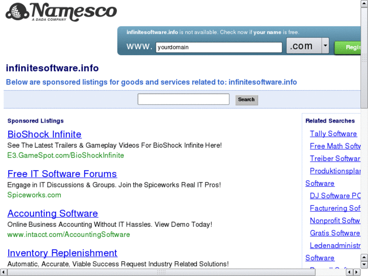 www.infinitesoftware.info