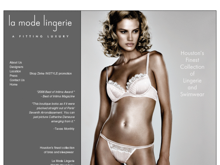 www.lamodelingerie.com