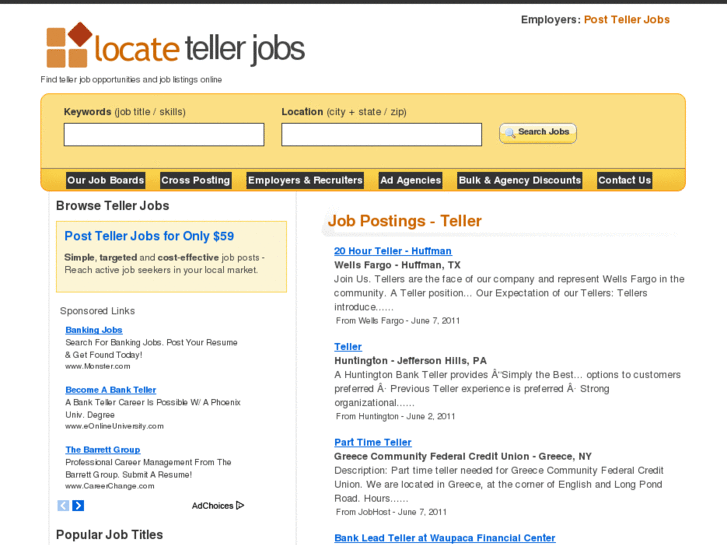 www.locatetellerjobs.com