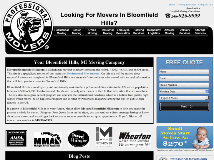 www.moversbloomfieldhills.com