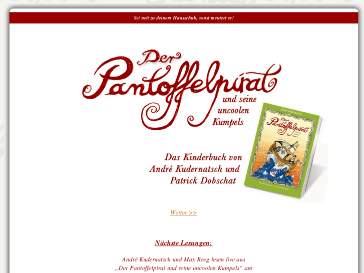 www.pantoffelpirat.com