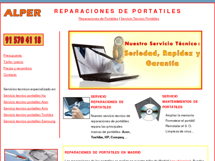 www.reparacionesportatiles.es