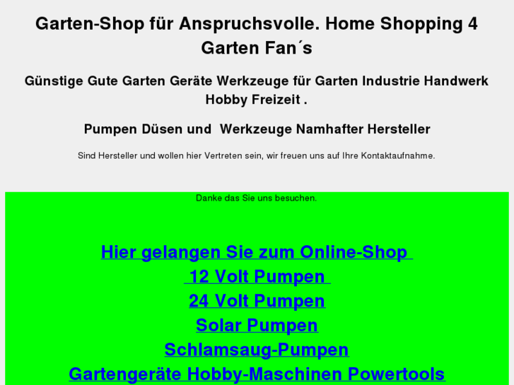 www.shop-garten.com