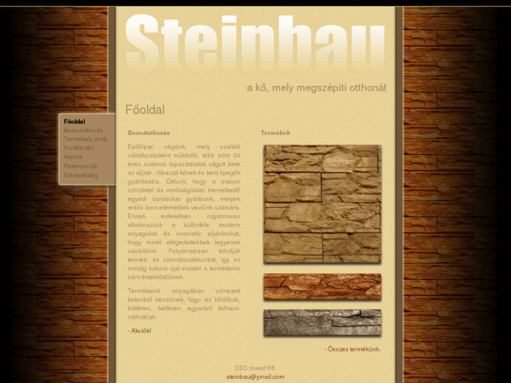 www.steinbau.hu