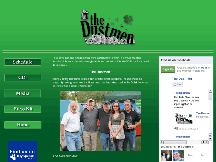 www.thedustmenband.com