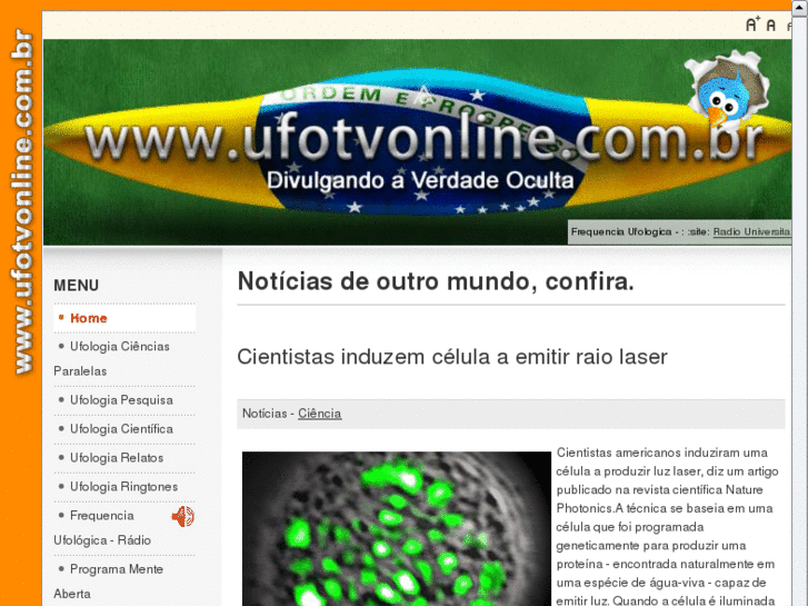 www.ufotvonline.com.br