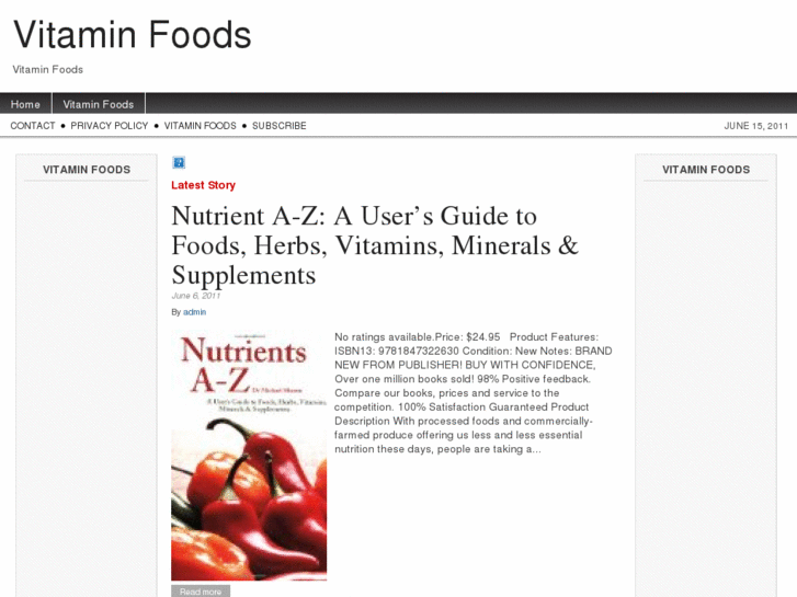 www.vitaminfoods.org