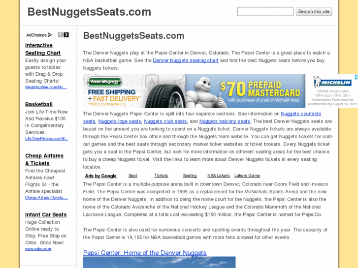 www.bestnuggetsseats.com