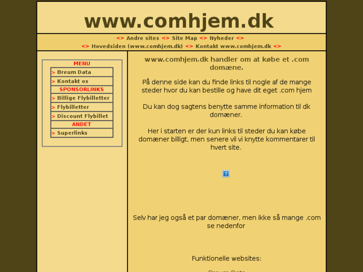 www.comhjem.dk