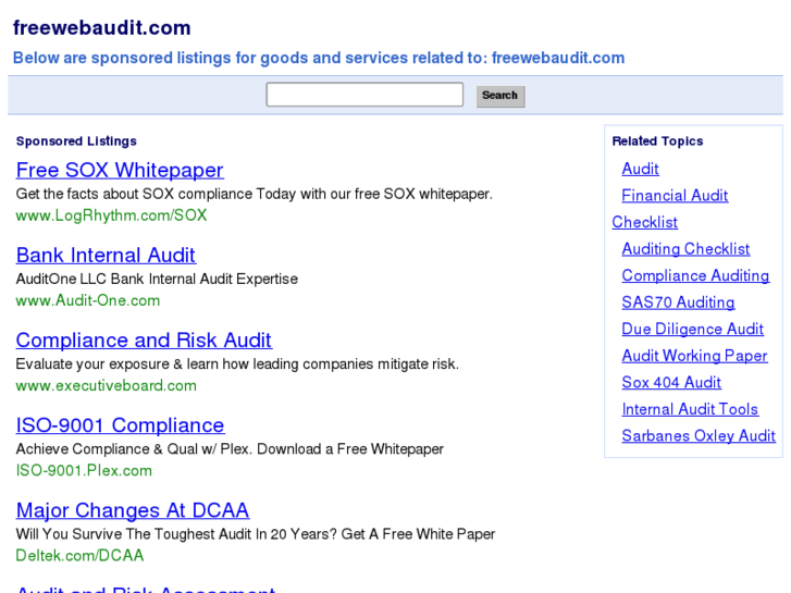 www.freewebaudit.com