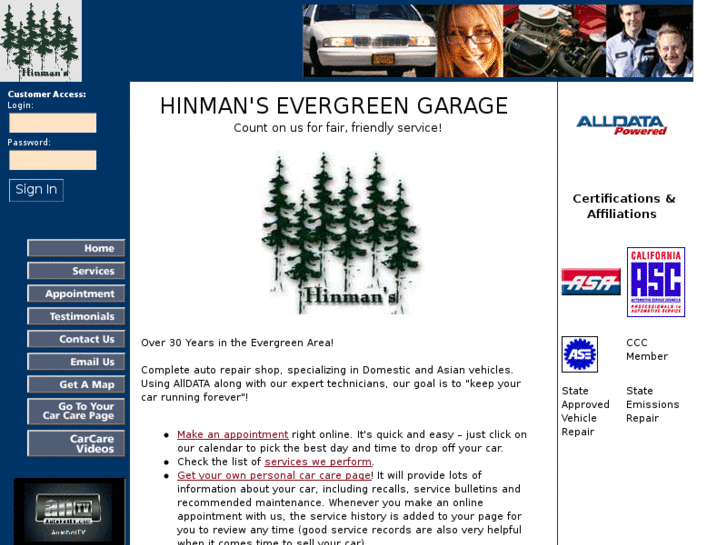 www.hinmansgarage.com