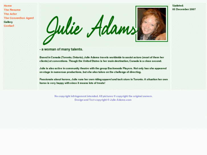 www.julie-adams.com