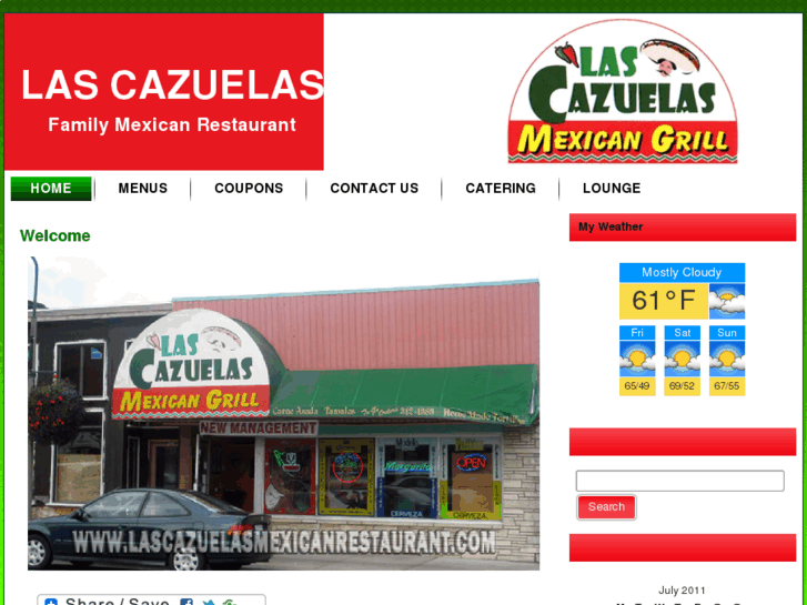 www.lascazuelasmexicanrestaurant.com