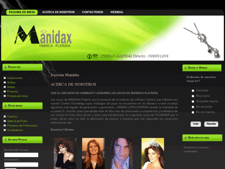 www.manidax.com