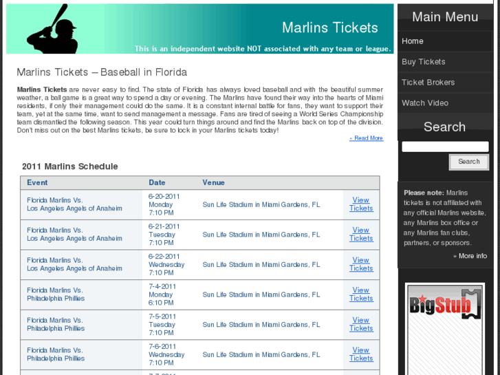 www.marlinstickets.org