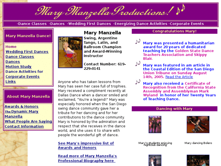 www.marymanzellaproductions.com