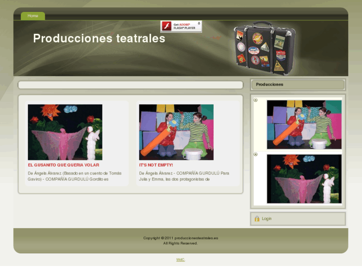 www.produccionesteatrales.es