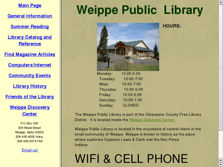 www.weippelibrary.org