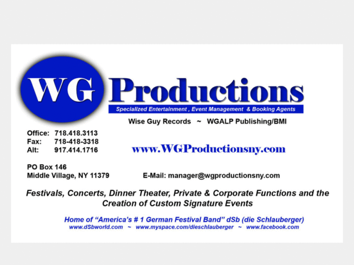 www.wgproductionsny.com