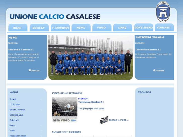 www.casalesecalcio.com