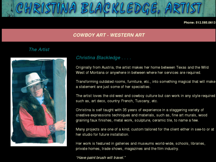 www.christinablackledge.com