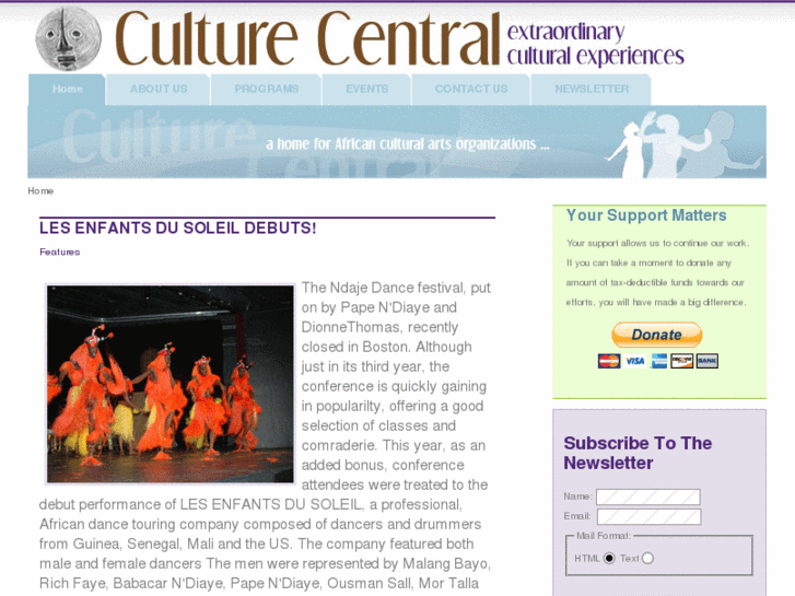 www.culturecentral.org