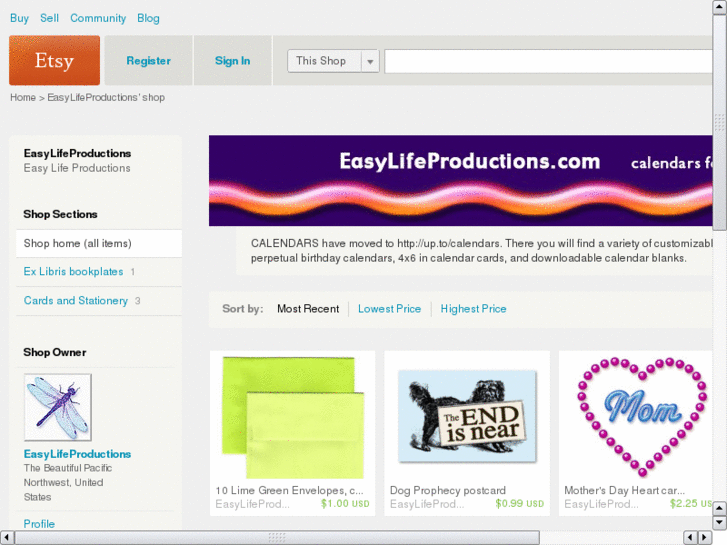 www.easylifeproductions.com