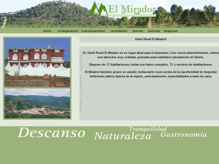 www.hotelruralelmirador.com