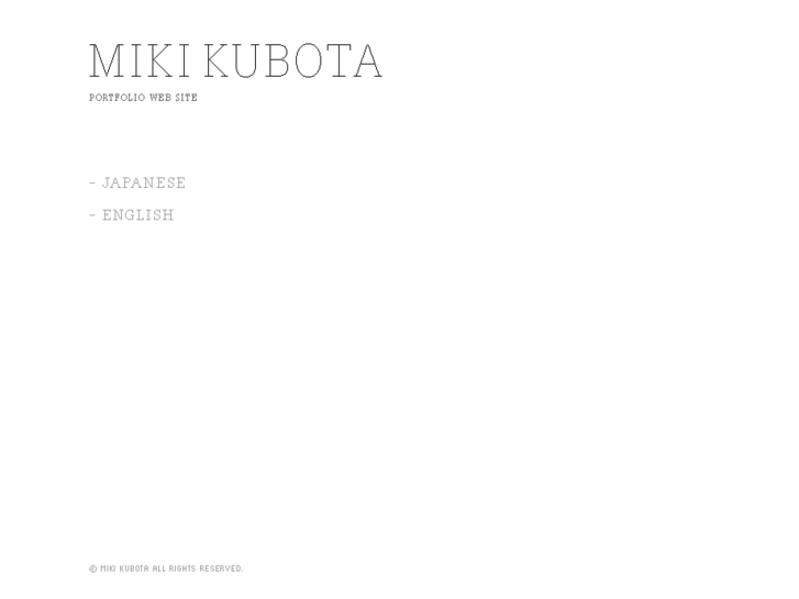 www.mikikubota.com