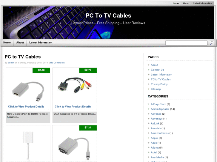 www.pctotvcables.net