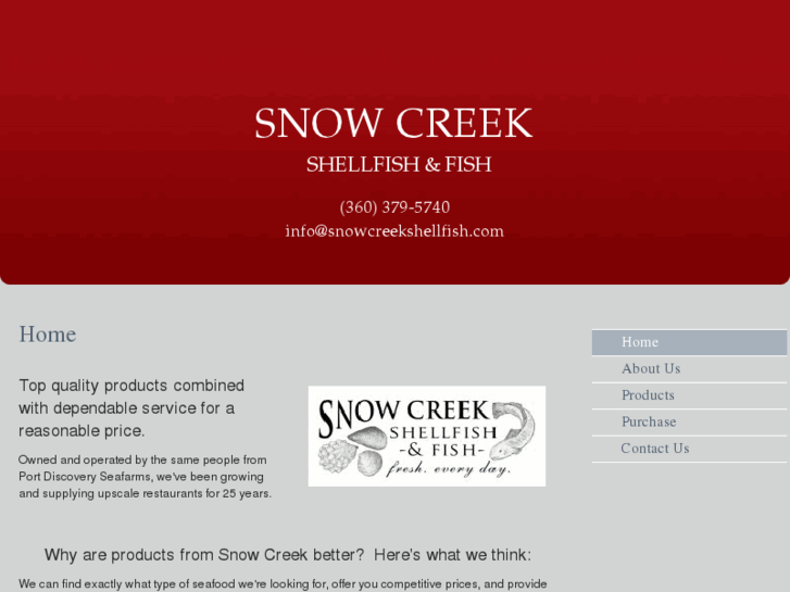 www.snowcreekshellfish.com