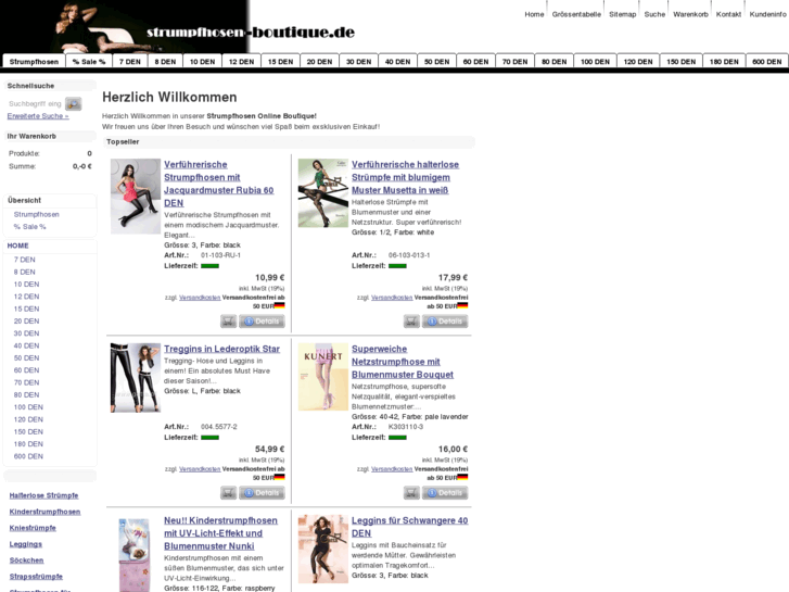 www.strumpfhosen-boutique.de