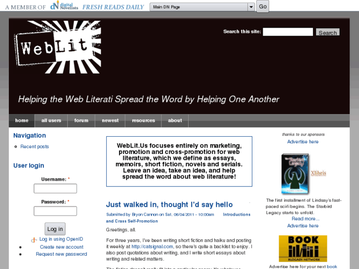 www.weblit.us