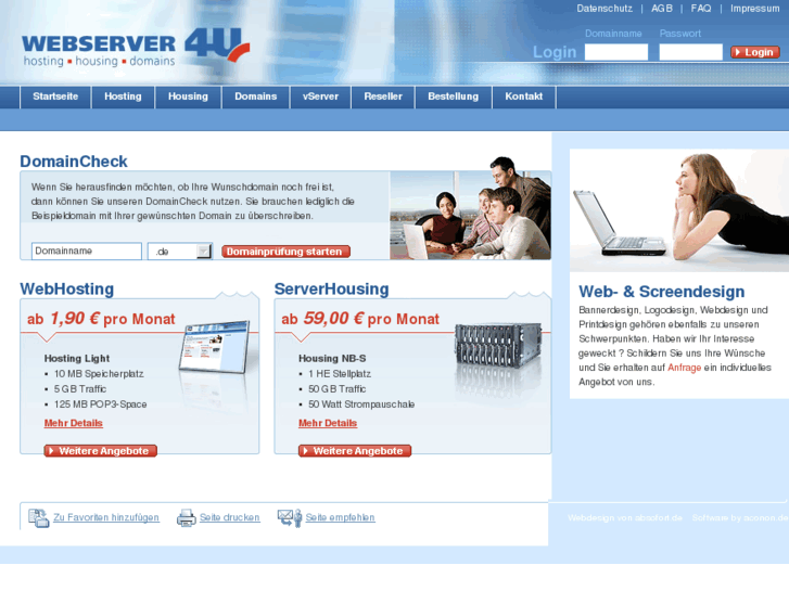 www.webserver4u.de