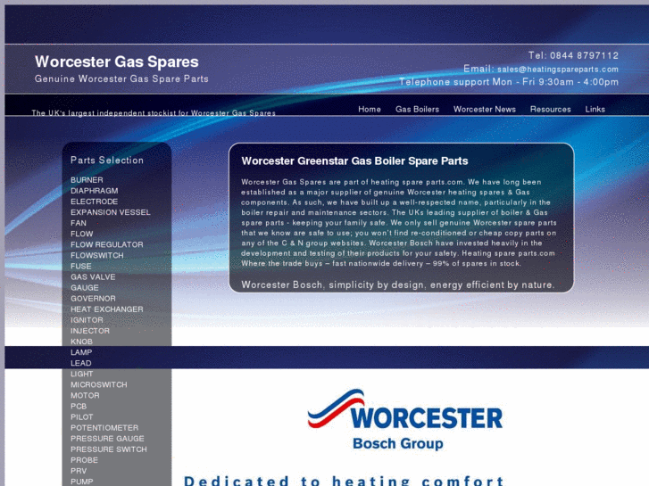 www.worcestergasspares.com