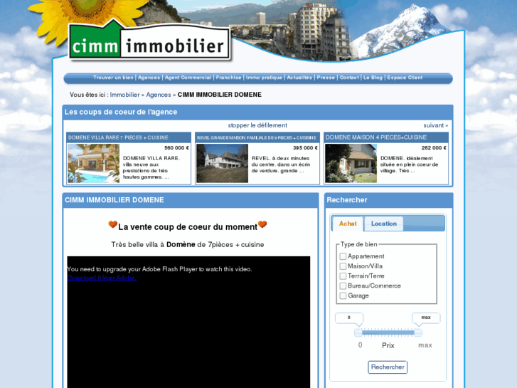 www.cimm-immobilier-domene.fr