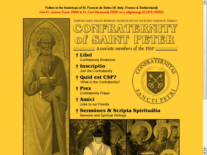 www.confraternityofstpeter.org