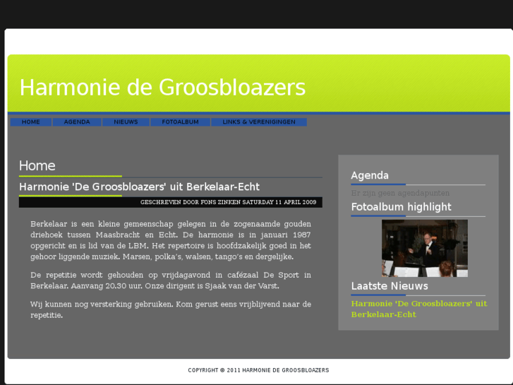 www.degroosbloazers.nl