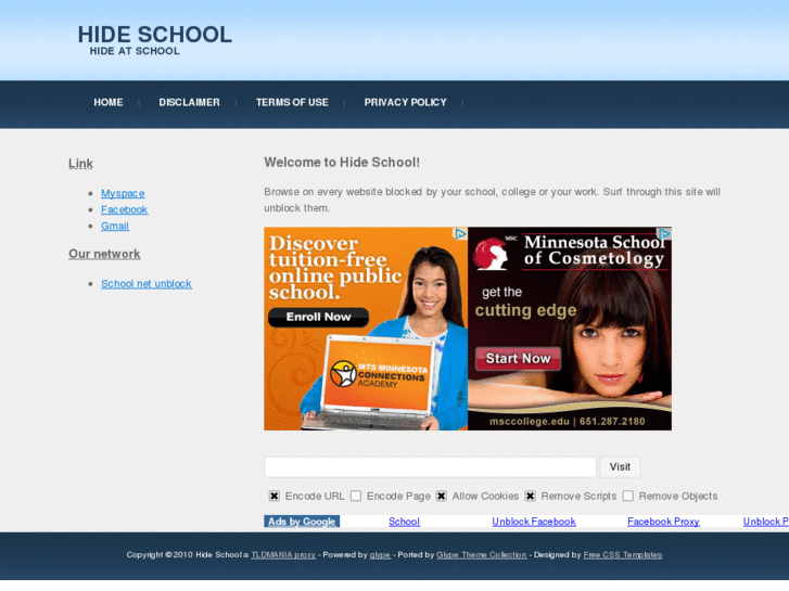 www.hideschool.com
