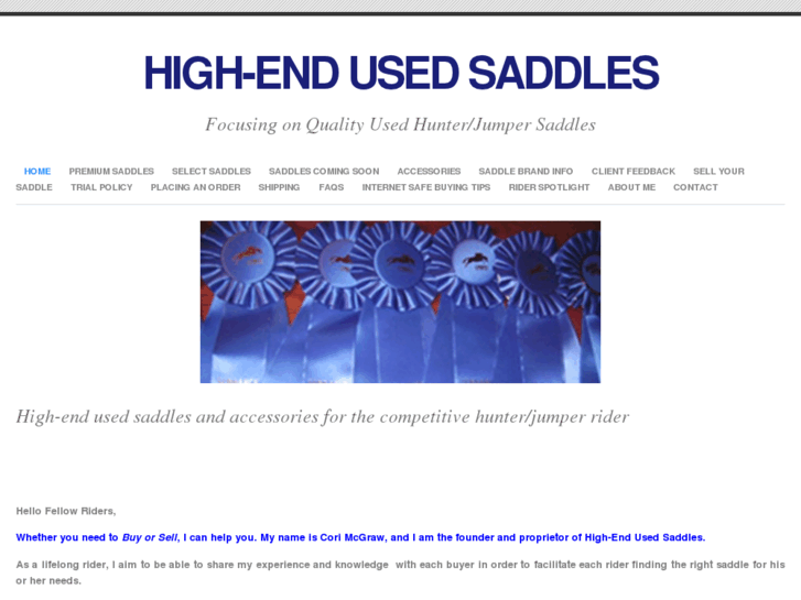 www.highendusedsaddles.com