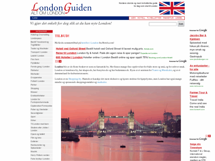 www.londonguiden.no