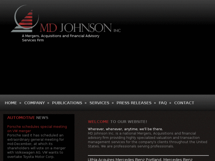 www.mdjohnsoninc.com