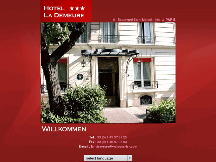 www.paris-hotel-lademeure.com