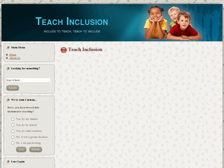 www.teachinclusion.com