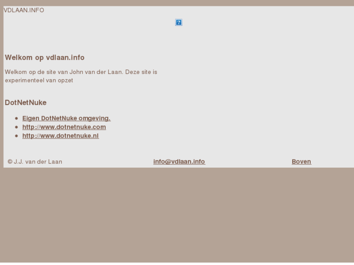 www.vdlaan.info