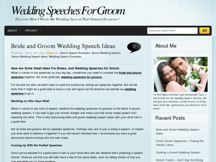 www.weddingspeechesforgroom.com