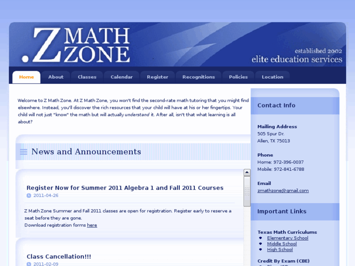 www.zmathzone.com