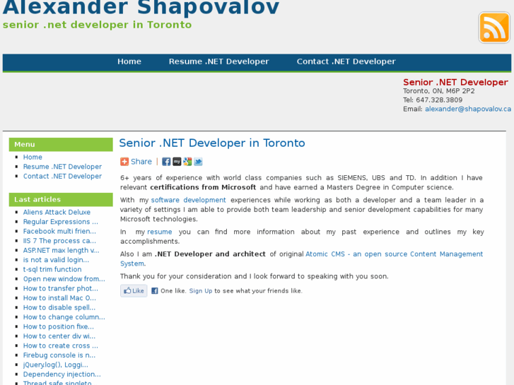 www.alexandershapovalov.com